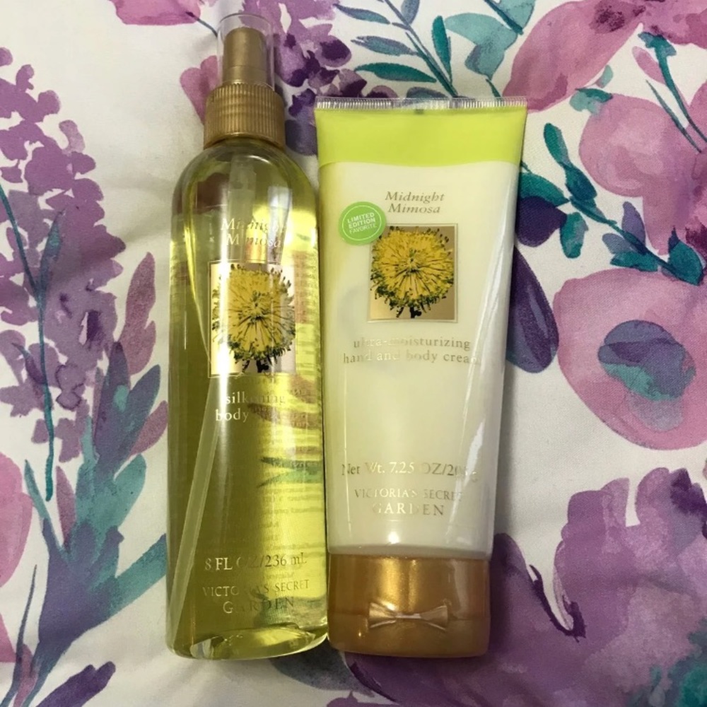 Midnight mimosa Victoria secret spray and lotion
